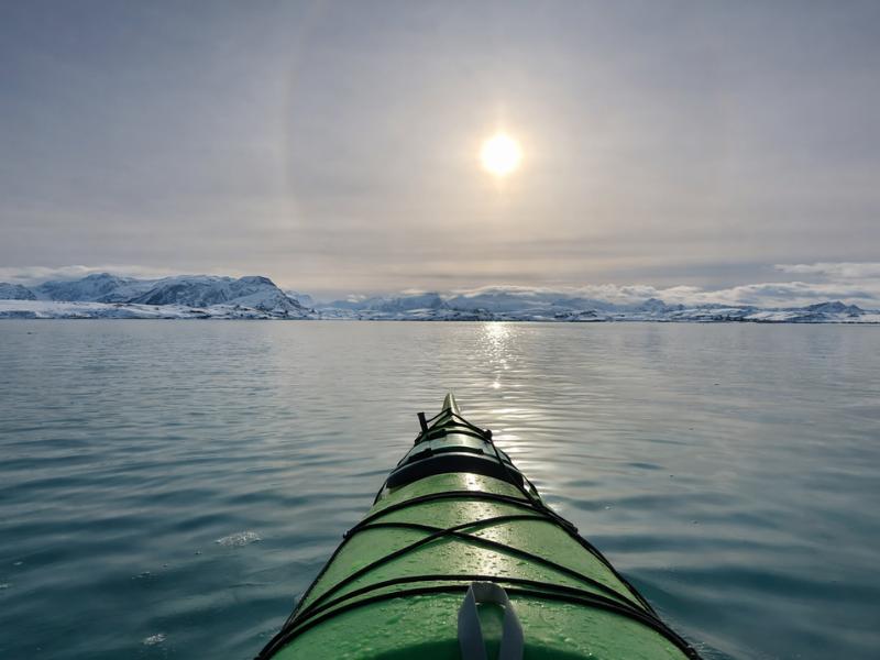 Half-Day Winter Kayak Experience in the Lofoten Islands