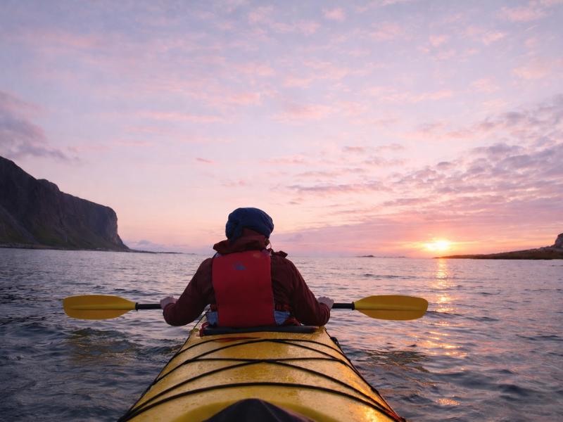 Midnight Sun Kayak Northern Explorer Tour
