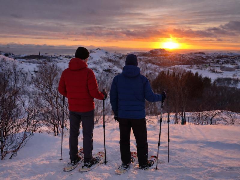 Svolvær Guided Snowshoe Tour – Half-Day Winter Exploration